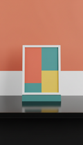 Premium Glass Display Frame