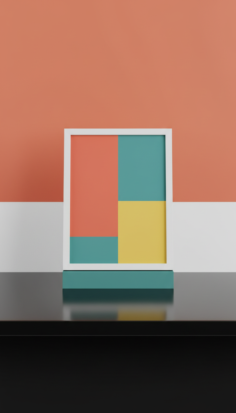 Premium Glass Display Frame